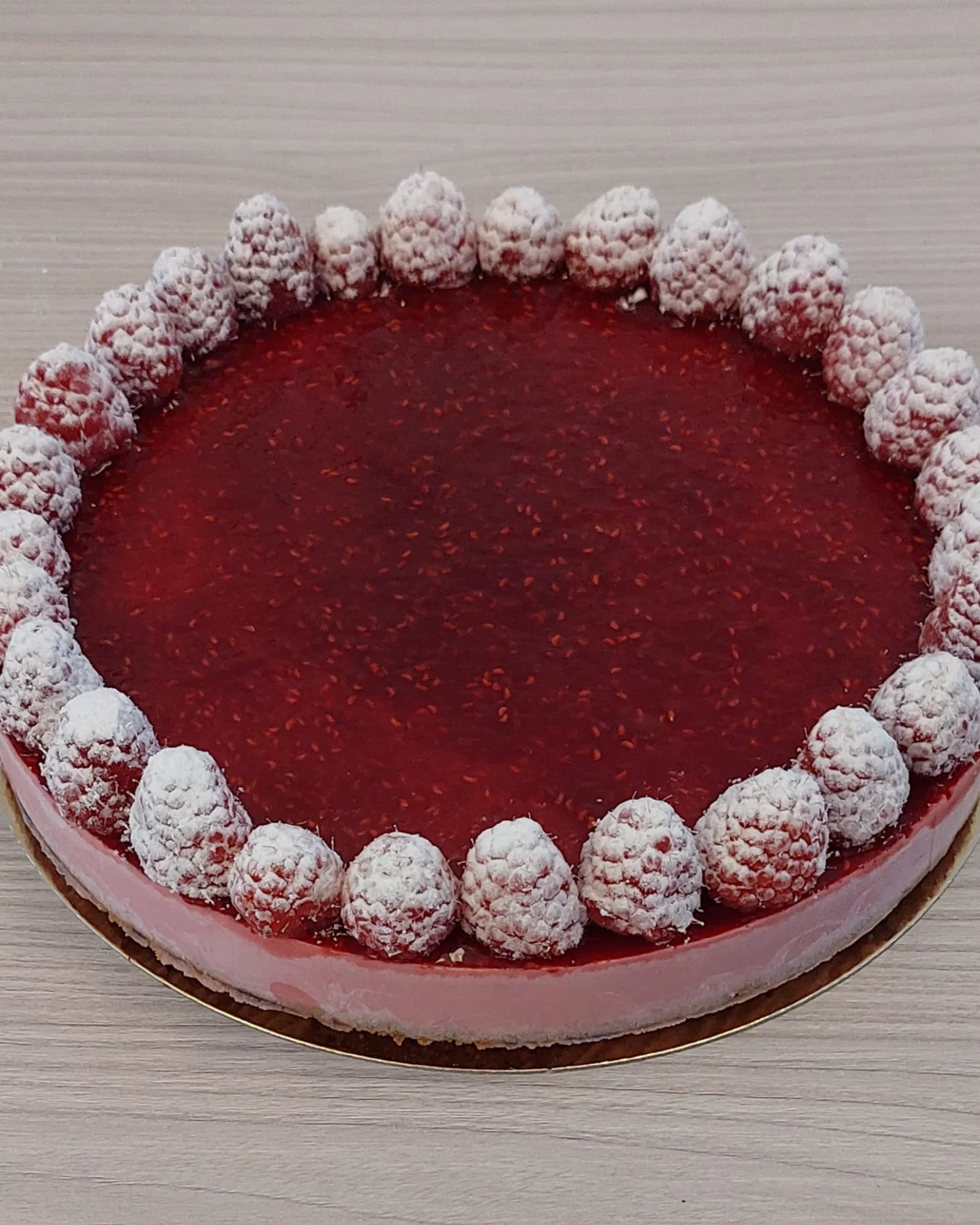 Cheesecake framboise