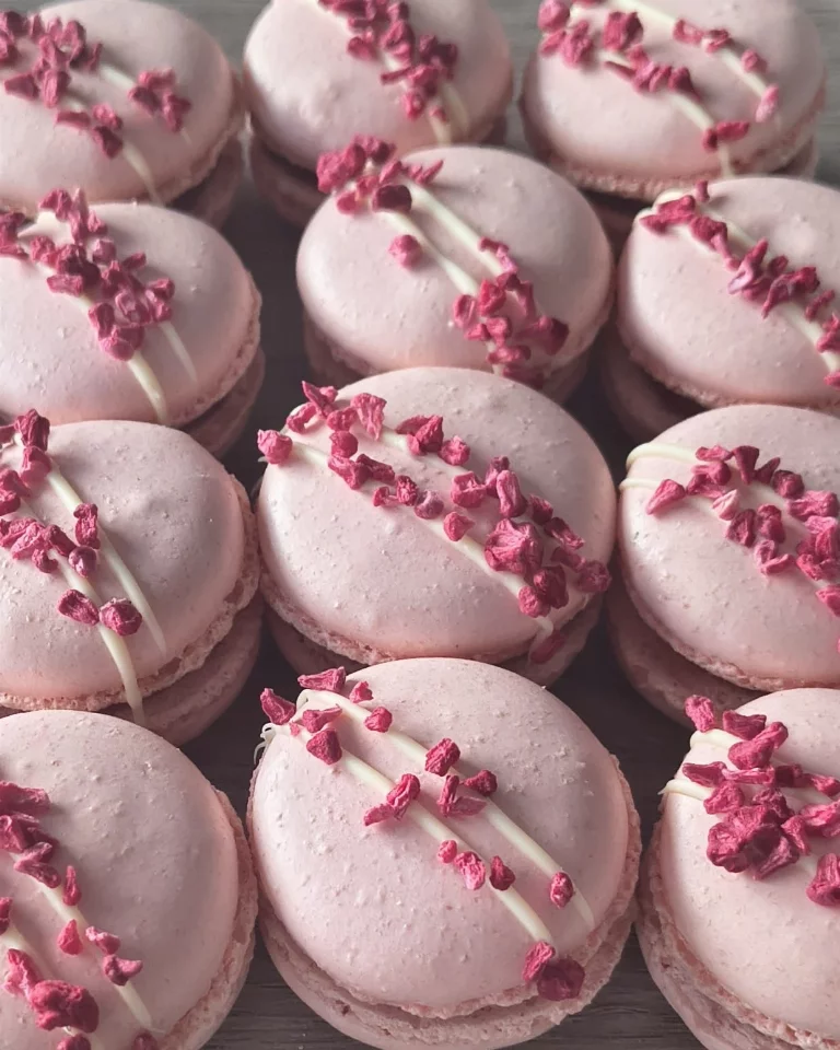 Macarons Framboise
